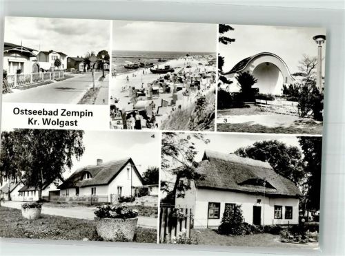 Zempin Strandstrasse Fischerhaus Dorfstrasse