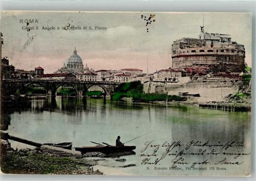 Roma 1904 Burg Castel S. Angelo
