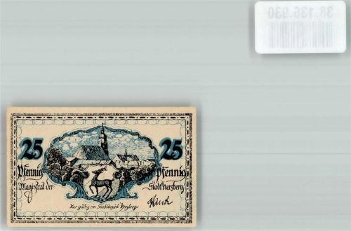 Herzberg Gutschein über 25 Pfennig St.-Marien-Kirche