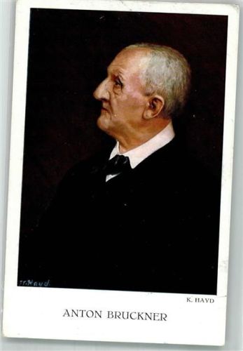 sign. Hayd K. Anton Bruckner O.-Ö. Bruckner Bund Bildkarte Nr. 1