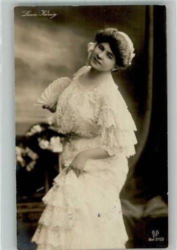 1906 Portrait von Lucie König GG & Co. Serie 271/3