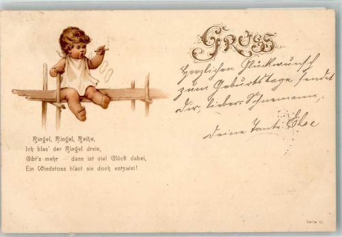 1899 Kind Spruch