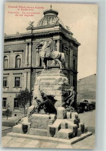 Krakau Denkmal König Jagiello