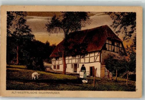 1924 Wäsche waschen Frau Ziege Kunstverlag Kettling u. Krüger Nr. 1317