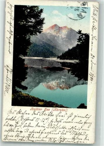 Cave del Predil 1904 Raibler See