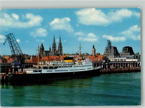 Ostende Hafen Dampfer Königin Fabiola