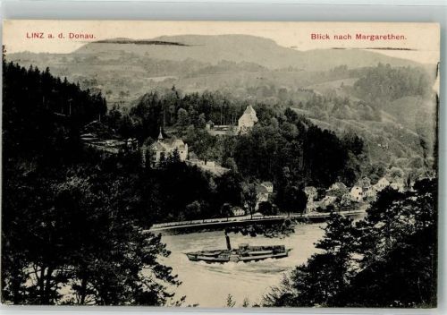 Linz 1912 Blick nach Margarethen