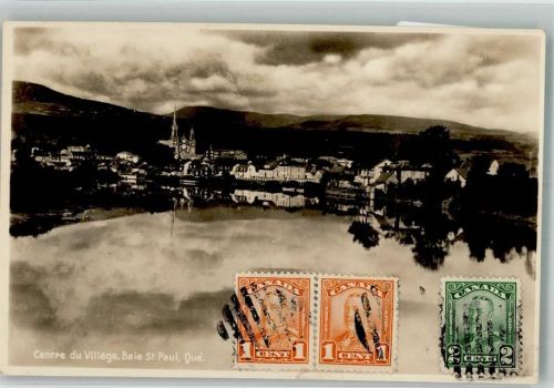 Quebec St. Paul Briefmarke Bildseite