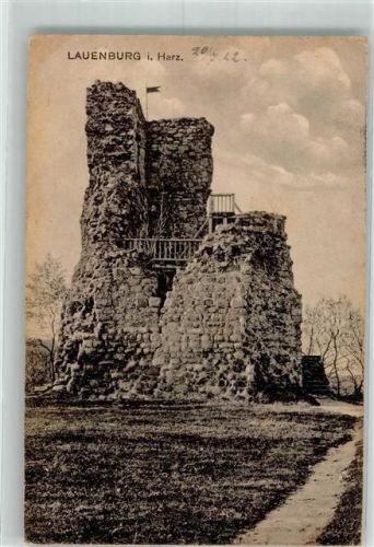 Stecklenberg 1922 Burg Lauenburg
