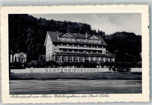 Rolandseck 1932 Gasthaus Hotel Erholungsheim der Stadt Köln
