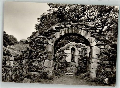 Klöster und Kirchen No. VI/2 Glendalough/Reefert-Church Irland Fotograf Karl Hublow Konstanz