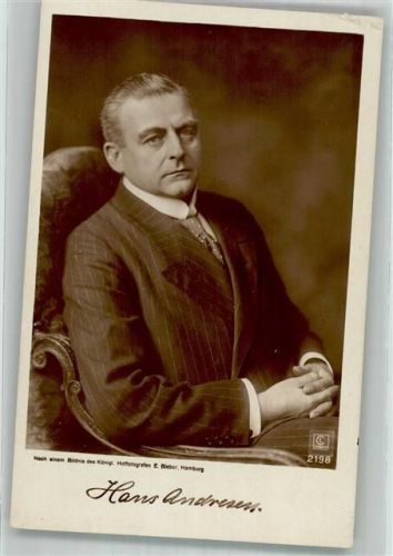 Portrait von Hans Andresen Fotograf Bieber