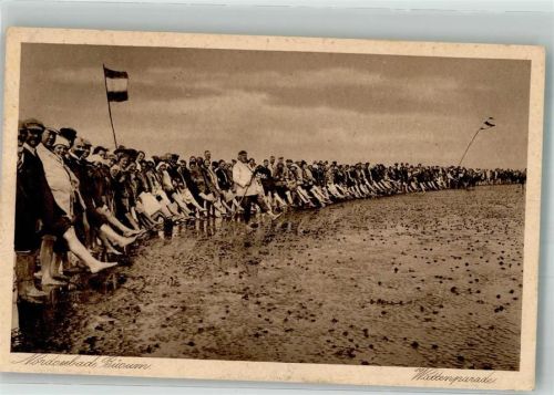 Büsum 1928 Wattenparade