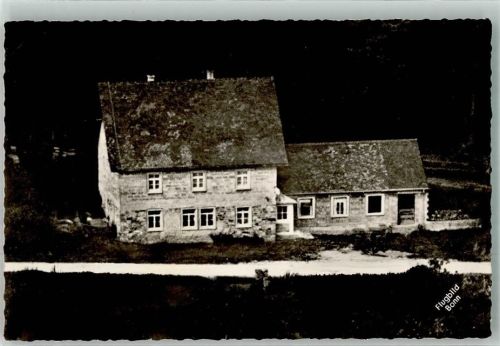 Unterkirnach Fliegeraufnahme Gasthaus zum Auerhahn Neuhäusle