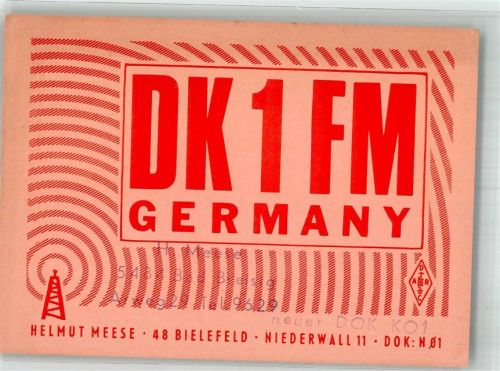 Bielefeld DK1FM Helmut Meese Niederwall 11