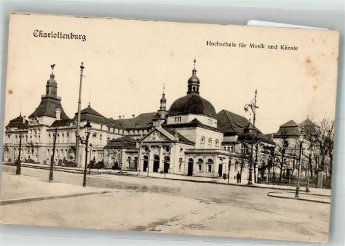 Charlottenburg 1907 Hochschule f. Musik u. Künste