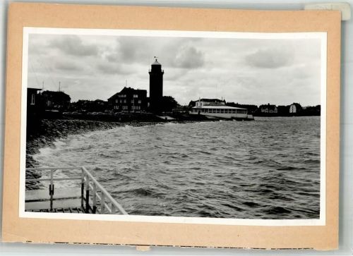 Cuxhaven Foto montiert auf Karton Leuchtturm
