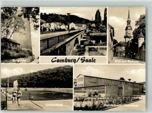 Camburg Rathaus Berthold-Brechtschule Schwimmbad