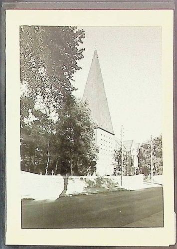 Döse Foto montiert auf Karton Kirche