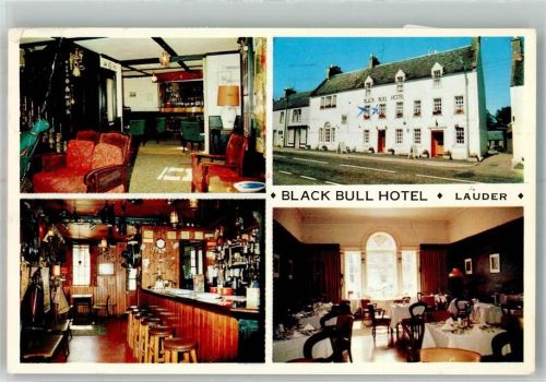 Berwick-upon-Tweed 1972 Lauder Hotel Black Bull Berwickshire