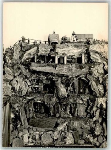 Frohnau Modell eines Bergwerkes von Joh. Meier Schnitzerstube Frohnauer Hammer