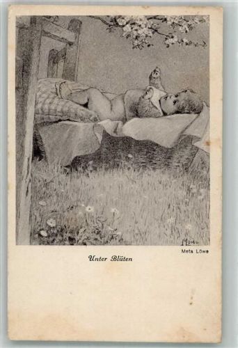 1924 Unter Blüten Baby