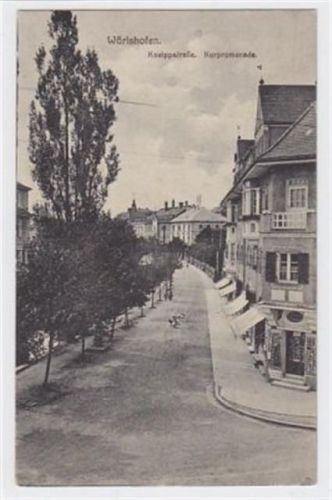 Wörishofen mit Kneipstraße / Kurpromenade ungelaufen Gute Erhaltung.
