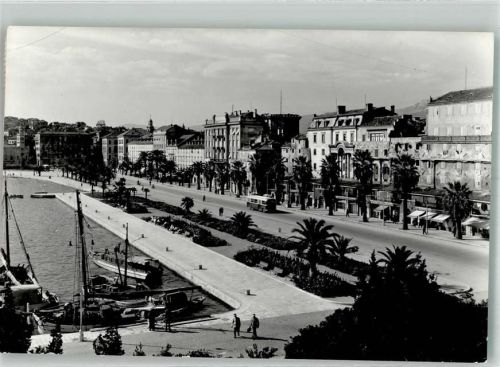 Split Hafen Geschäft Omnibus