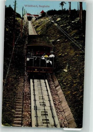 Bad Wildbad 1925 Bergbahn zum Sommerberg