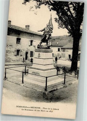 Dombasle-sur-Meurthe 1924 Kriegerdenkmal 1870