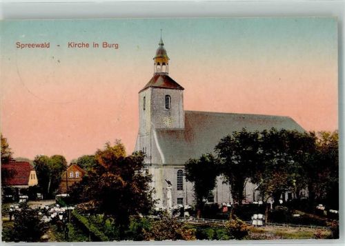 Burg 1925 Kirche