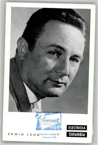 Portrait von Erwin Lehn Südfunk-Tanzorchester Fotograf Wett