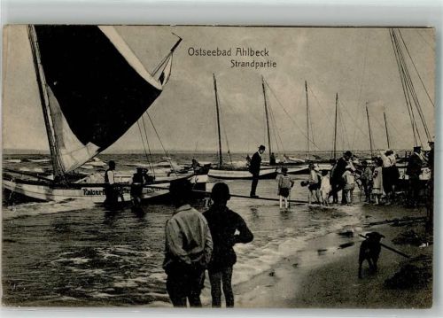 Ahlbeck 1915 Strand