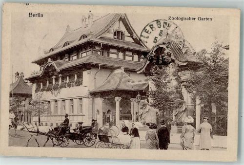 Tiergarten 1921 Zoologischer Garten Inflatoinsporto 30 Mark