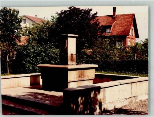 Gingen Sauerbrunnen Foto Original aus Archiv eines Ansichtskartenverlags Ort handschriftlich