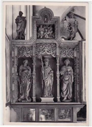 Kalkar mit Nikolaikirche, Johannesaltar ungelaufen Gute Erhaltung.