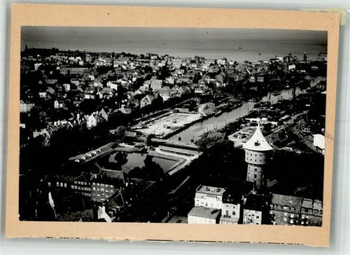 Cuxhaven Foto montiert auf Karton