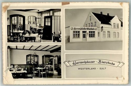 Westerland Gasthaus Herrenhäuser Bierstube