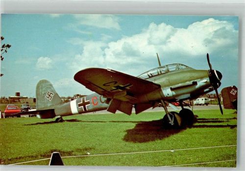 London Ein Nachtjäger Messerschmitt Me 410 im R.A.F. Museum