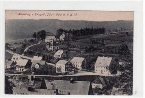 Altenberg Altenberg mit Teilansicht gelaufen von 1921. Gute Erhaltung.