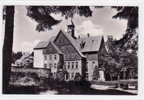 Dassel CVJM-Erholungsheim im Solling bei Dassel gelaufen, 1956. Leichter Stempeldurchdruck, Ecken mit Albumabdrücken, kleiner Knick oben rechts, sonst gut erhalten