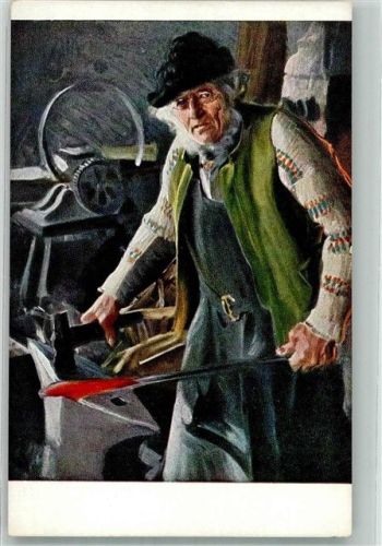 sign. Zorn A. Der Schmied Serie XI 3.