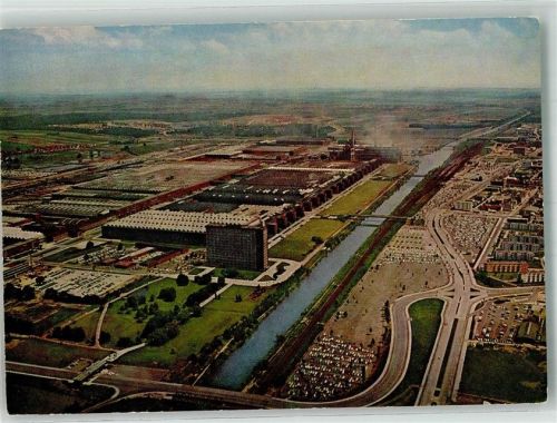 Wolfsburg Werk Fliegeraufnahme