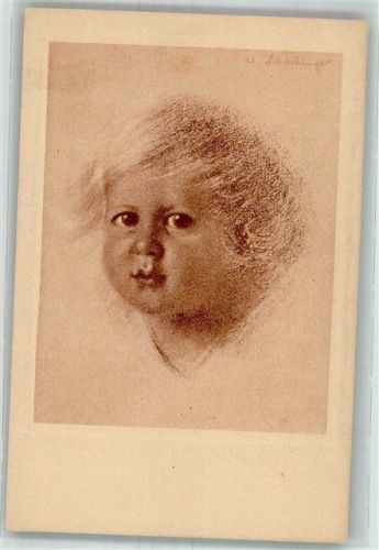 sign. Schachinger, Walter Portrait eines Kleinkindes