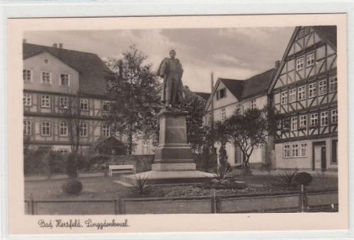 Bad Hersfeld Bad Hersfeld. ein Blick auf das Lingg Denkmal ungelaufen Gute Erhaltung.