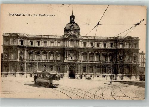 Marseille Justizgebäude Prefectur Straßenbahn
