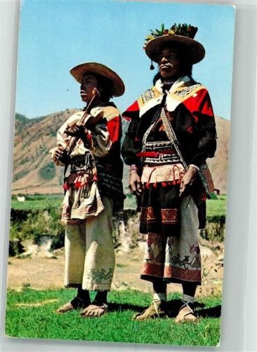Mexiko City 1997 Tracht Indigenas de la Sierra del Nayar