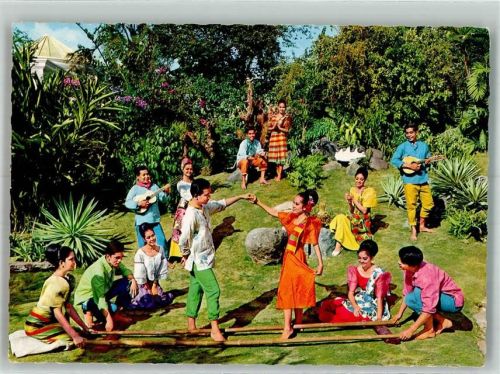 Manila Tracht Tanz Tinikling