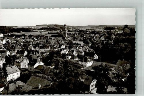 Biberach Panorama der Stadt mit St. Martin Kirche