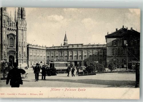 Milano Straßenbahn Palazzo Reale